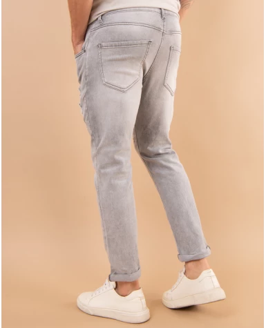 Jean destroy gris