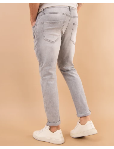 Jean destroy gris