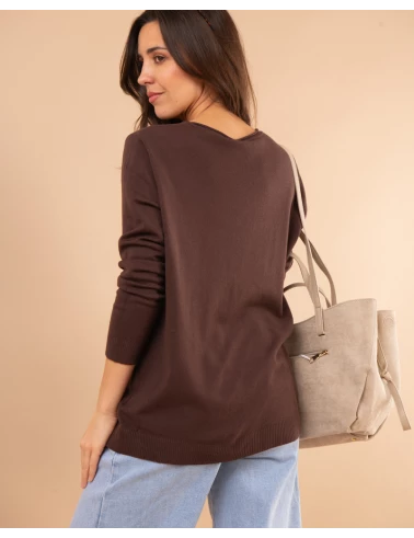 Pull col rond