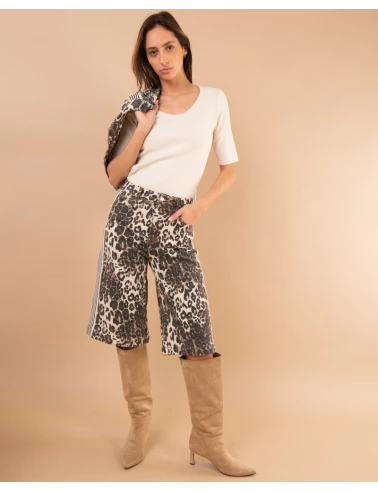Short leopard bandes