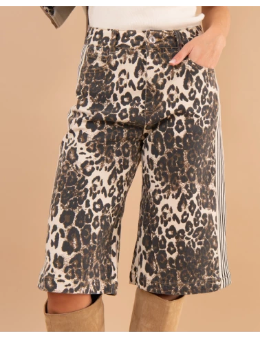 Short leopard bandes