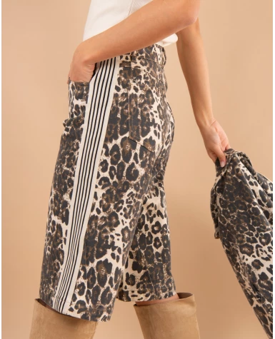 Short leopard bandes