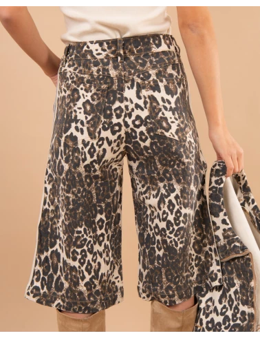 Short leopard bandes