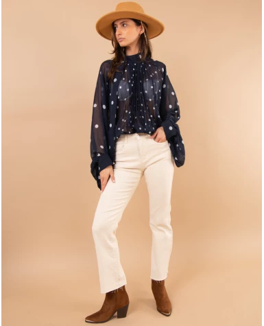 Pantalon cropped