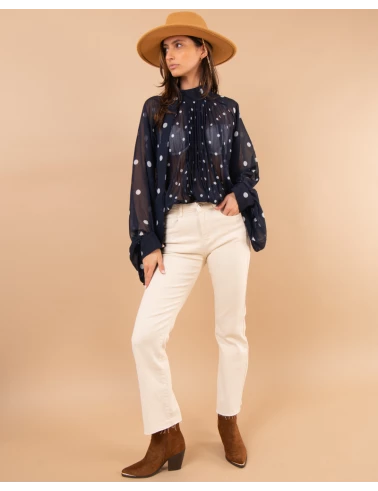 Pantalon cropped