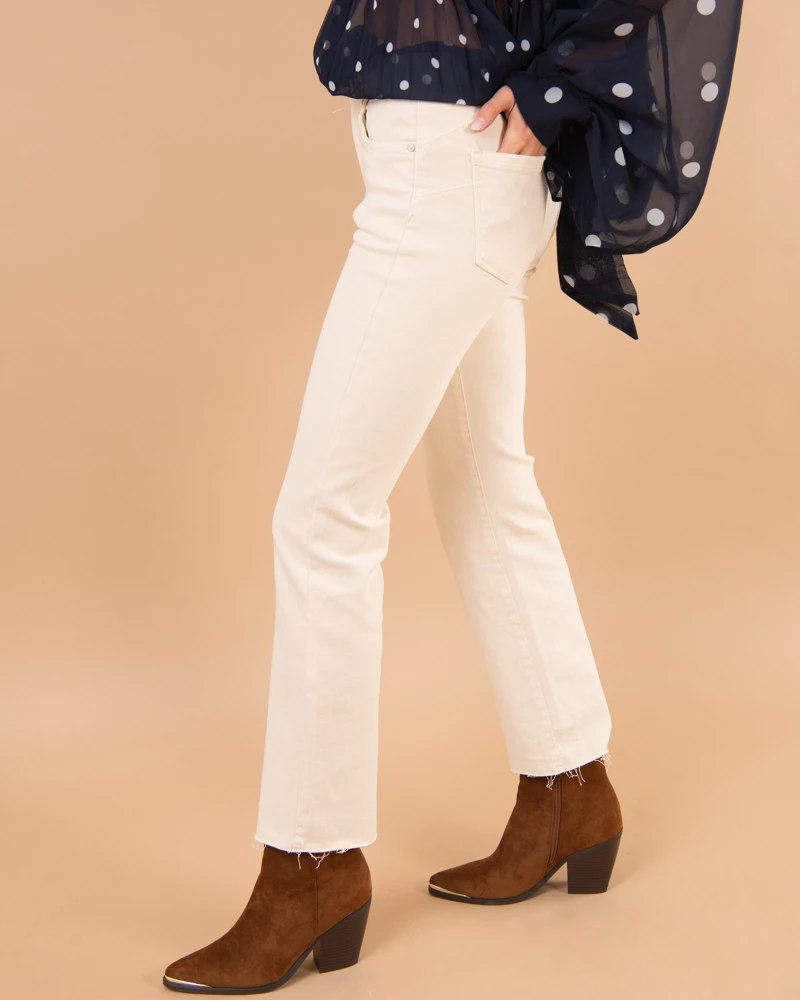 Pantalon cropped