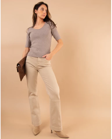 Pantalon bas coutures