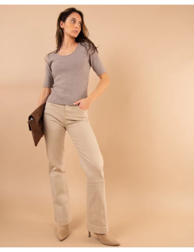 Pantalon bas coutures