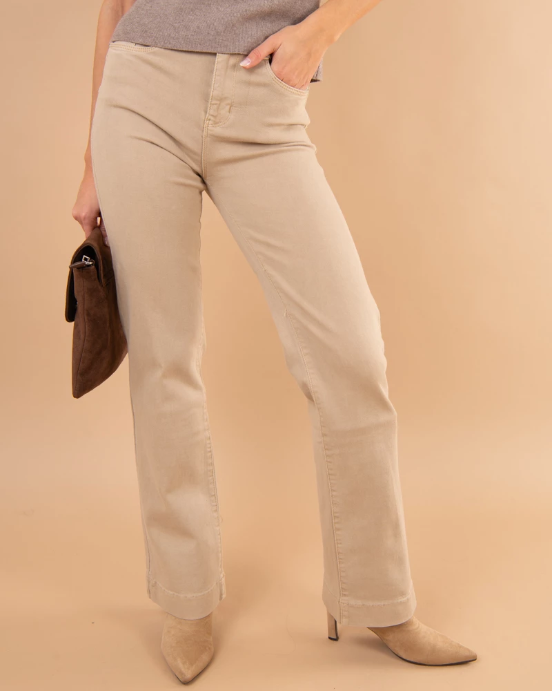 Pantalon bas coutures