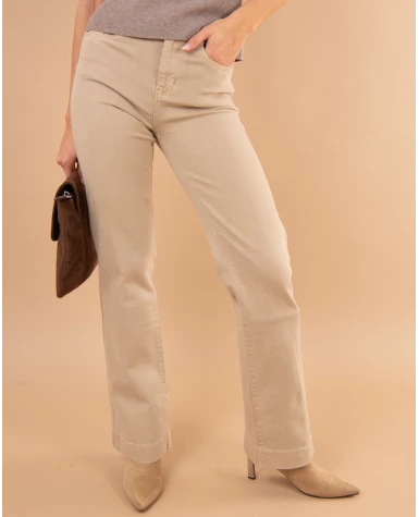 Pantalon bas coutures