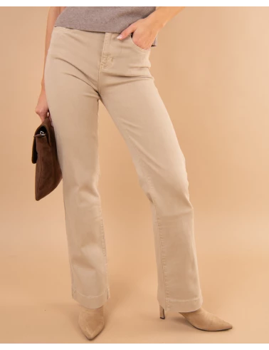 Pantalon bas coutures