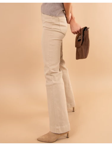 Pantalon bas coutures