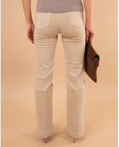 Pantalon bas coutures