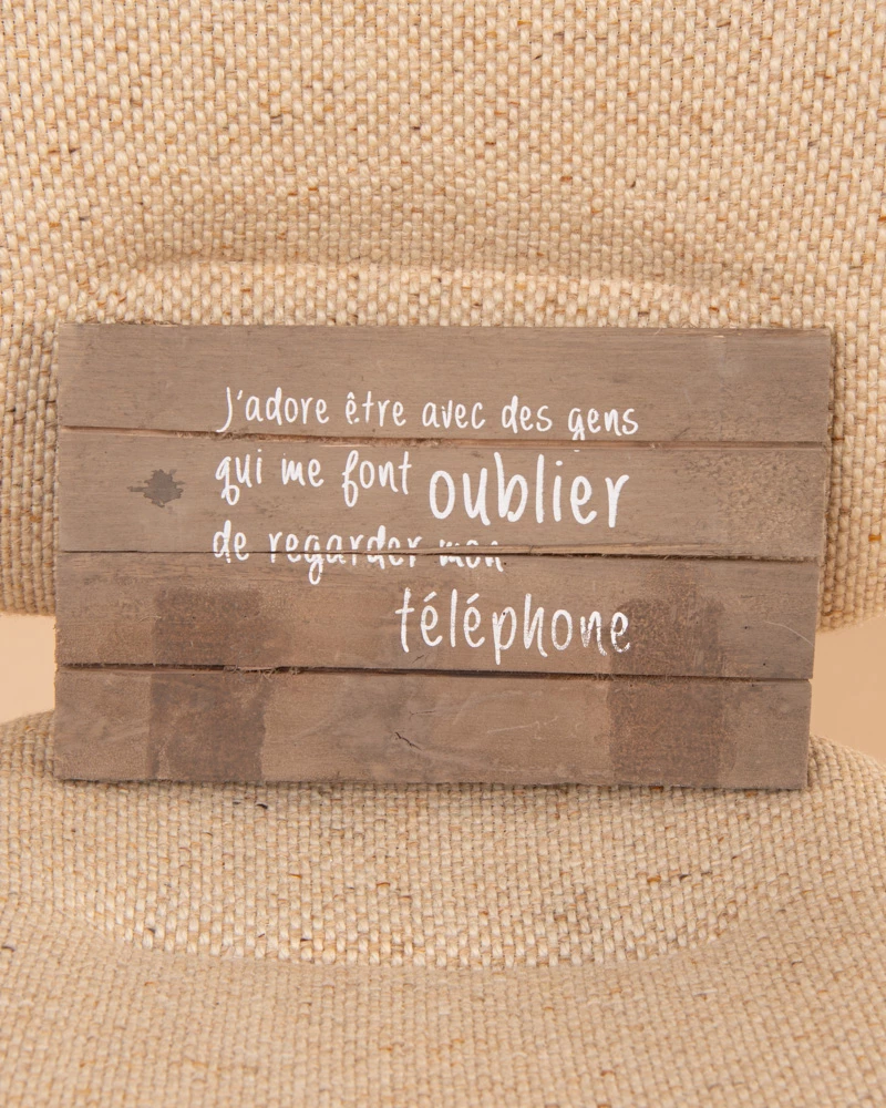 Panneau telephone
