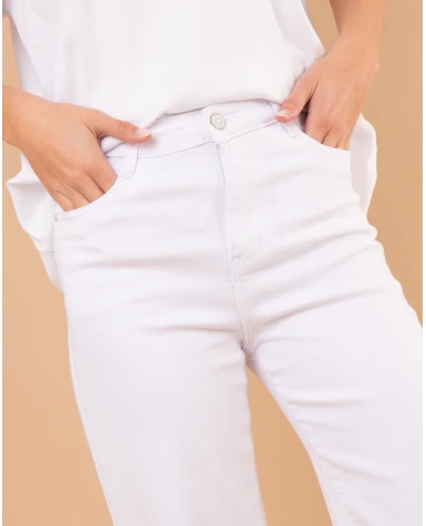 Pantalon large cropped
