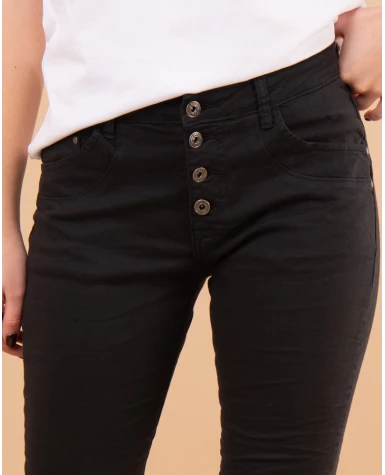 Jean boyfriend couleur