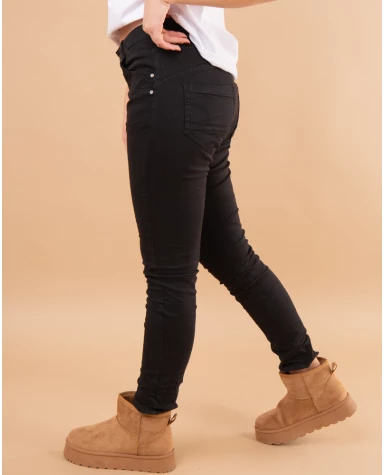 Jean boyfriend couleur