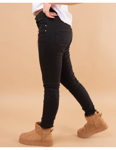 Jean boyfriend couleur