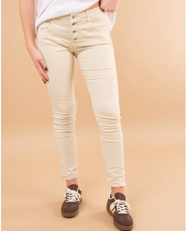 Jean boyfriend couleur