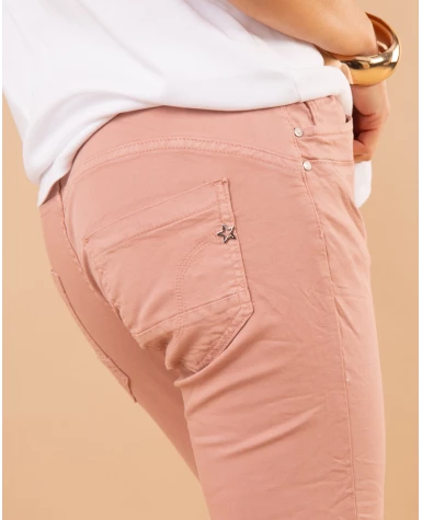 Jean boyfriend couleur