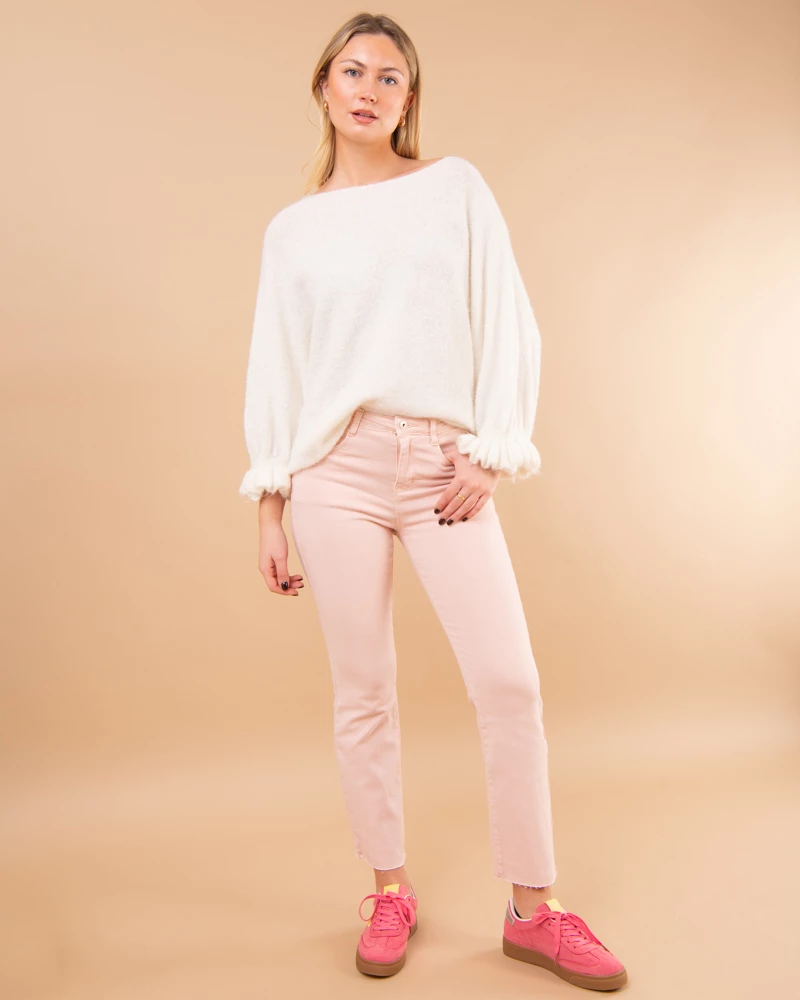 Pantalon cropped