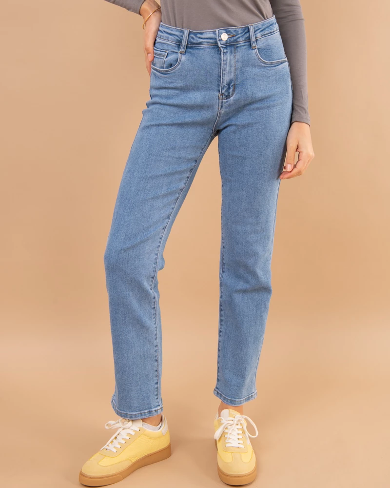 Jean droit push up
