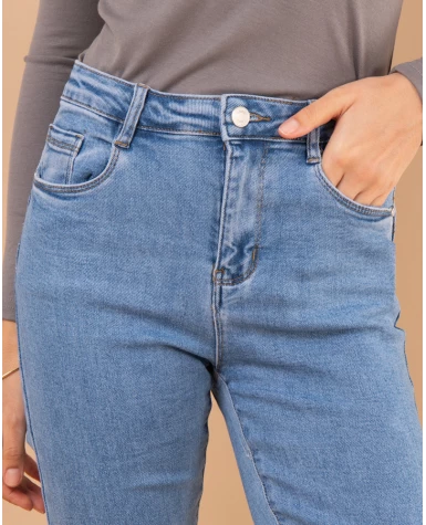Jean droit push up
