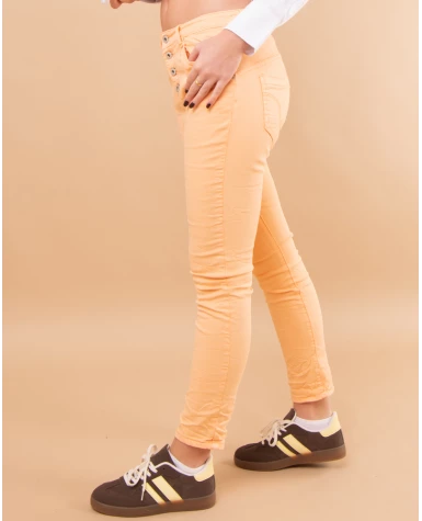 Jean boyfriend couleur