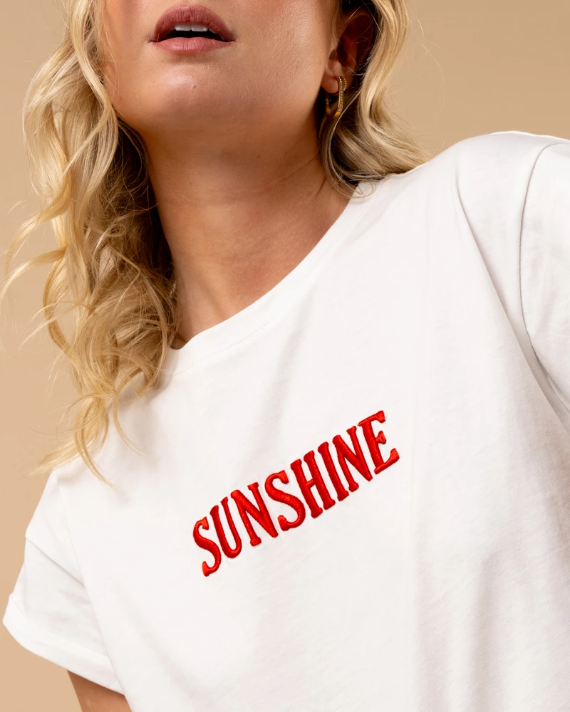 T-shirt écriture