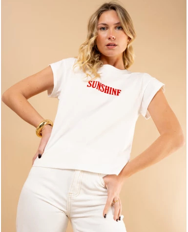 T-shirt écriture