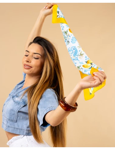 Foulard citrons