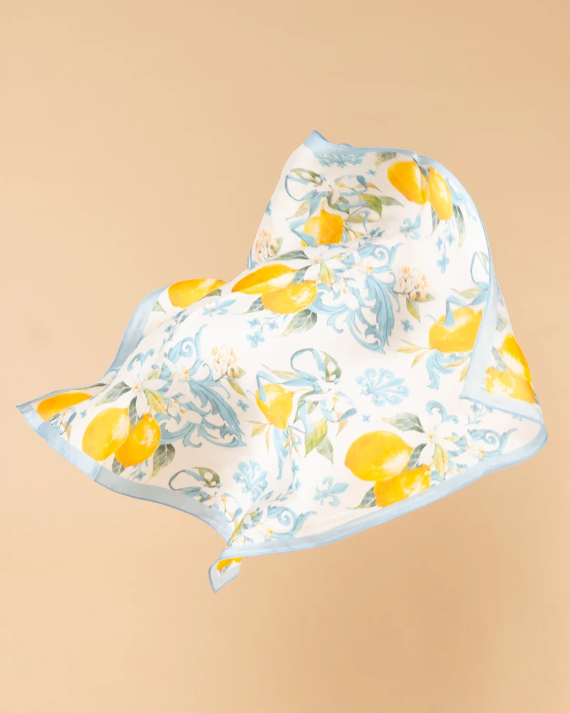 Foulard citrons