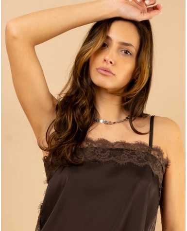 Débardeur dentelle