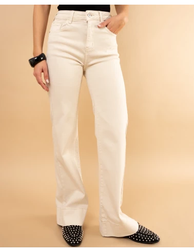 Jean revers couture