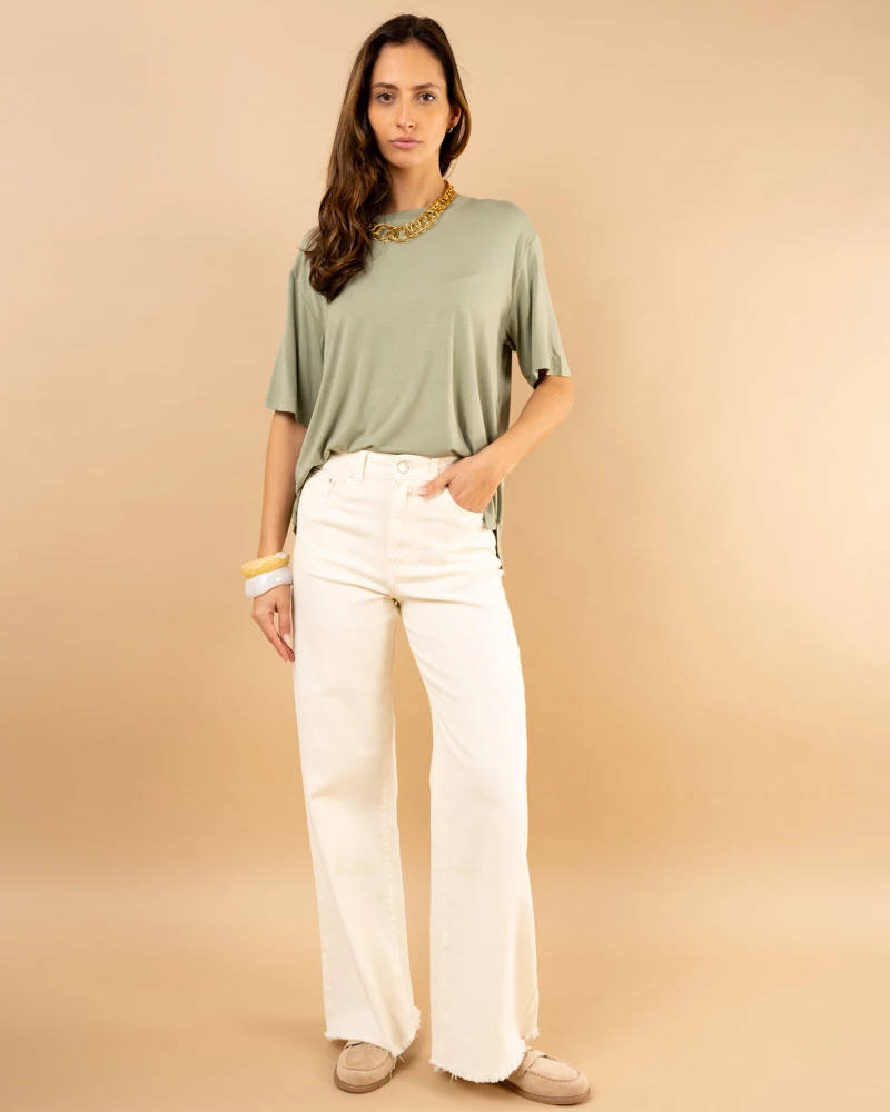 Pantalon large bas used