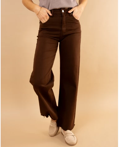 Pantalon large bas used
