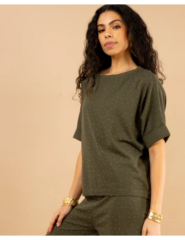 T-shirt strass