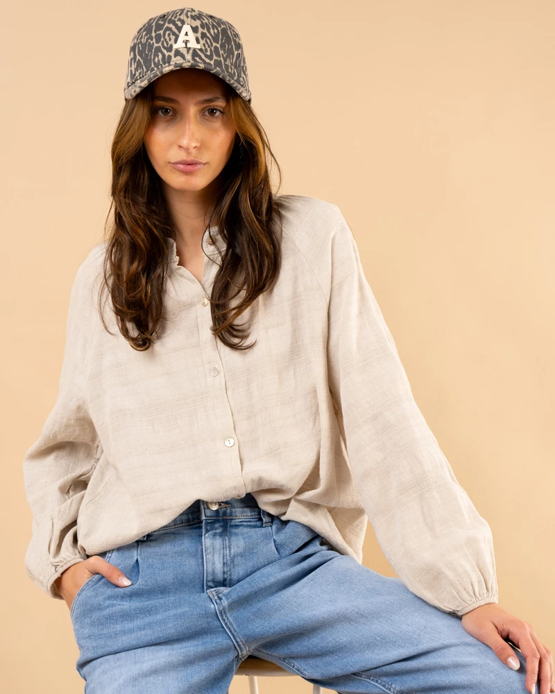 Chemise lurex