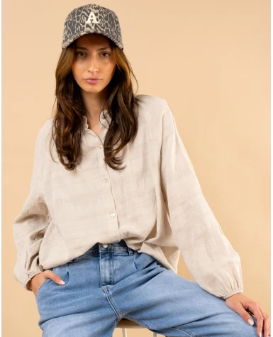 Chemise lurex