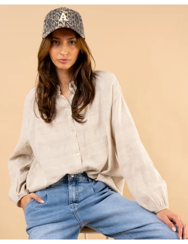 Chemise lurex