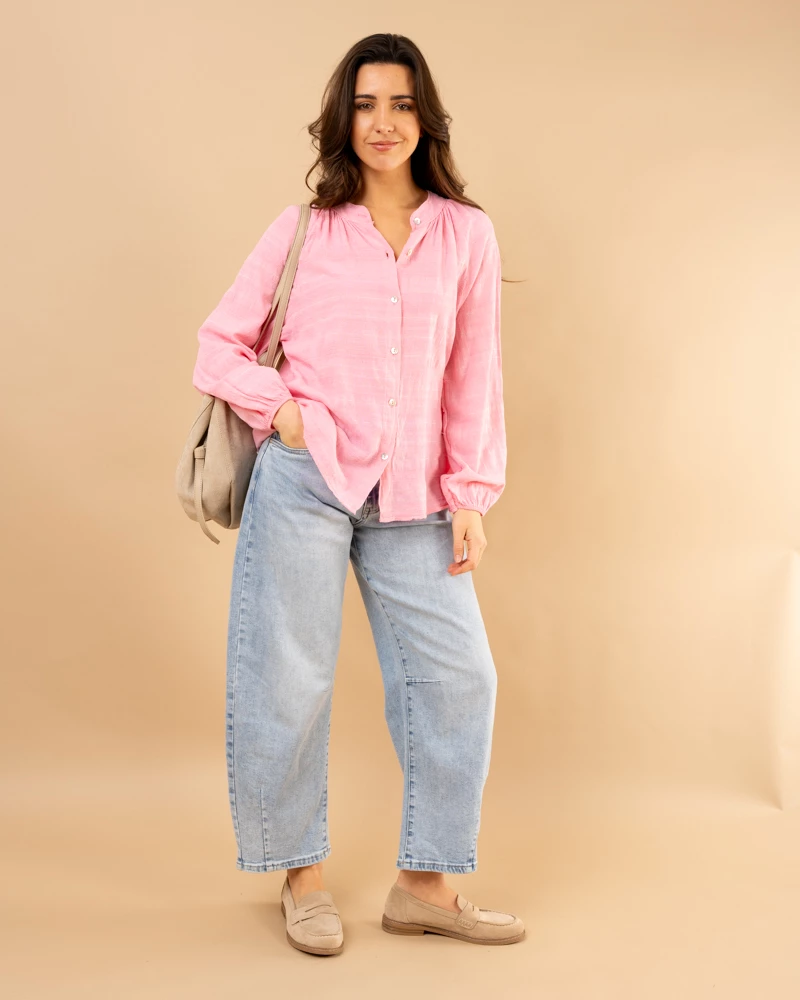 Chemise lurex