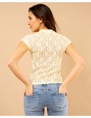 T-Shirt dentelle