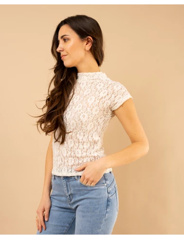 T-Shirt dentelle