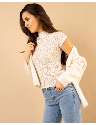 T-Shirt dentelle