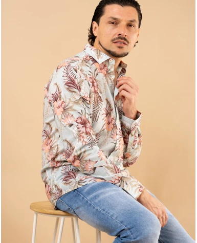 Chemise fleurs