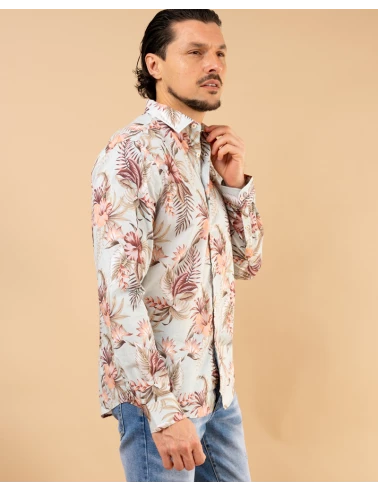 Chemise fleurs