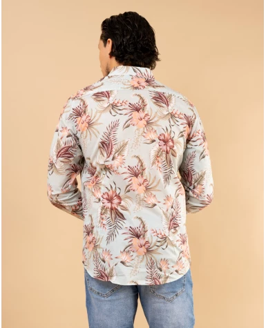 Chemise fleurs