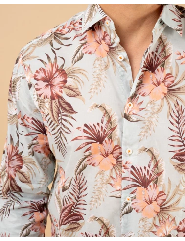 Chemise fleurs