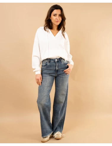 Jean large dirty