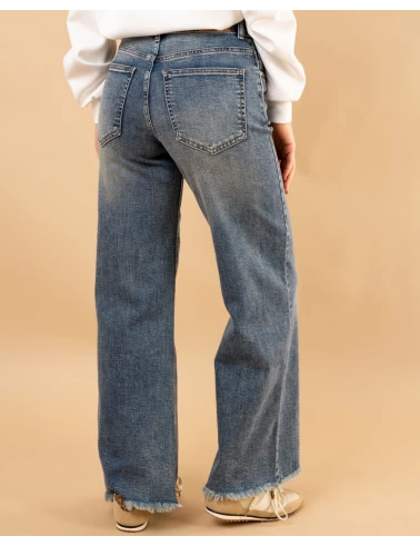 Jean large dirty